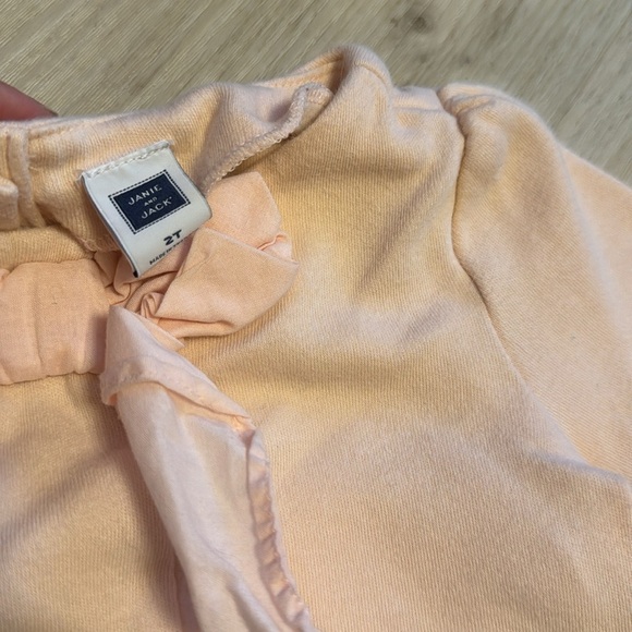 Janie & Jack Pink Bow sweater Top size 2T - Picture 2 of 2